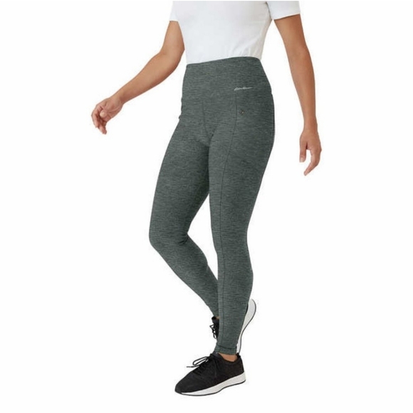 NWOT Eddie Bauer Trail Tight Leggings Green Womens Size S - Picture 1 of 9
